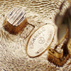 Secondhand Chanel Vintage CC Diamond Shape Clips-On Earrings Gold-Plated