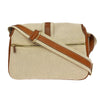 Hermes Bourlingue Messenger Bag Toile with Leather