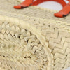 Chloe Marcie Basket Bag Raffia and Leather