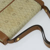 Secondhand Christian Dior Vintage Honeycomb Shoulder Bag Canvas and