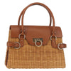 Salvatore Ferragamo Gancini mini handbag Wood