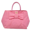 Secondhand Prada Bow Tote Tessuto with