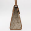 Christian Dior Vintage Honeycomb Handbag Canvas Leather