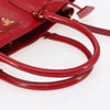 Prada Lux Open Tote Vernice Saffiano Leather
