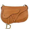 Christian Dior Vintage Double Saddle Bag Leather