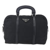 Secondhand Prada Vintage Zip Handbag Tessuto