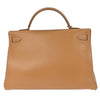 Hermes Kelly Handbag Brown Courchevel with Gold Hardware