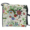 Secondhand Gucci Vintage Flap Crossbody Bag GG Coated Canvas and
