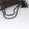 Secondhand Chanel Lax Tassel Chain Shoulder Bag