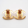 Secondhand Chanel CC Turnlock Clip-On Earrings
