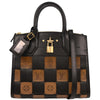 Louis Vuitton City Steamer Handbag Damier Tressage Reverse Monogram Canvas and Leather