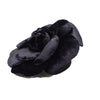 Secondhand Chanel Camellia Brooch Black Velvet Jewelry