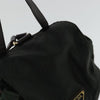Secondhand Prada Buckle Backpack Quilted Tessuto