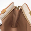 Christian Dior Vintage Honeycomb Handbag Canvas Leather
