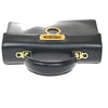 Salvatore Ferragamo Gancini Convertible Top Handle Bag Suede