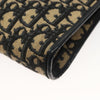 Christian Dior Vintage Trotter Shoulder Bag Canvas