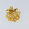 Secondhand Chanel CC Clip On Earrings