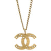 Chanel CC Pendant Necklace Metal