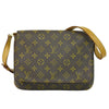 Louis Vuitton Musette Tango Handbag Monogram Canvas
