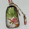 Secondhand Salvatore Ferragamo Boxyz Top Handle Bag Printed