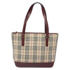 Secondhand Burberry Nova Check Tote canvas check pattern