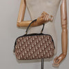 Christian Dior Vintage Trotter Handbag Canvas