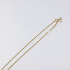 Secondhand Christian Dior CD Pendant Necklace Gold-plated