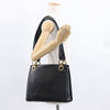 Salvatore Ferragamo Gancini Shoulder Bag Leather