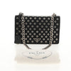 Prada Grommet Chain Flap Shoulder Bag Tessuto with Soft Calf
