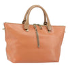 Chloe Bicolor Baylee Satchel Leather