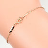Tiffany & Co. Peretti Diamonds By The Yard Bracelet 18K Rose Gold with Diamond