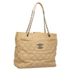 Chanel Petite Shopping Tote Quilted Calfskin