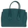 Secondhand Bally Vintage Handbag Green Leather Bags