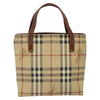 Secondhand Burberry Top Handle Tote Haymarket