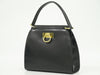 Secondhand Celine Gancini Handbag Black Leather Bags