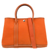 Hermes Garden Party Tote Toile and Leather