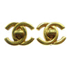 Chanel CC Turnlock Clip-On Earrings Metal