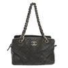 Chanel Outdoor Ligne Tote Quilted Caviar