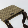 Secondhand Gucci Flat Messenger Bag GG