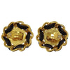Secondhand Chanel CC Clip On Earrings