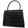 Salvatore Ferragamo Vintage Gancini Top Handle Bag Embossed Leather