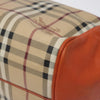 Secondhand Burberry Canterbury Panels Tote Haymarket Coated Canvas and