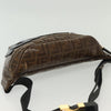 Secondhand Fendi Mania Logo Waist Bag Zucca