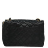 Chanel Full Flap Shoulder Bag Embossed Quilted Calfskin