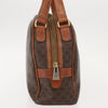 Celine Vintage Macadam Handbag Canvas and Leather