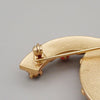 Chanel CC Logo Brooch Crystal Embellished Metal
