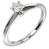 Tiffany & Co. Tiffany Setting Solitaire Ring Platinum with Diamond