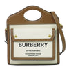 Secondhand Burberry Logo Pocket Tote Canvas with