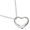 Tiffany & Co. Elsa Peretti Open Heart Pendant Necklace Sterling Silver