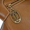 Secondhand cartier Marcello Handbag Brown Leather Bags